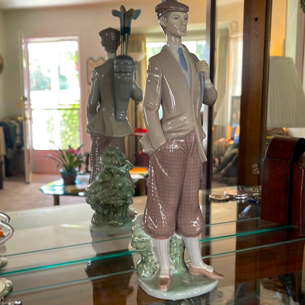 Lladro-Golfer